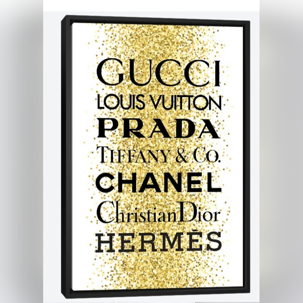 Gucci 8 1/2"x11" Wall Art